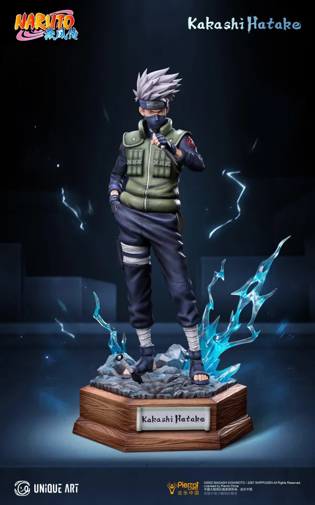 【Pre order】Unique Art Studio 1/6 PVC Naruto Hatake Kakashi & Uchiha Obito (Copyright)