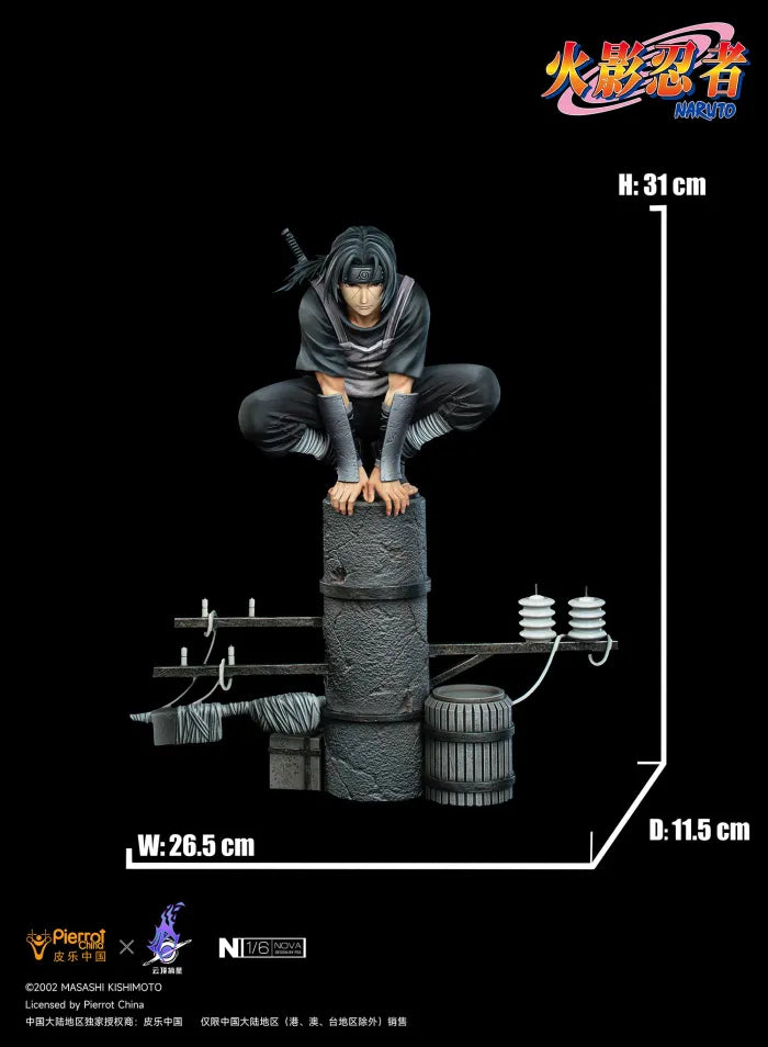 【Pre order】Pickstar Studio 1/6 Naruto Uchiha Itachi with LED (Copyright)