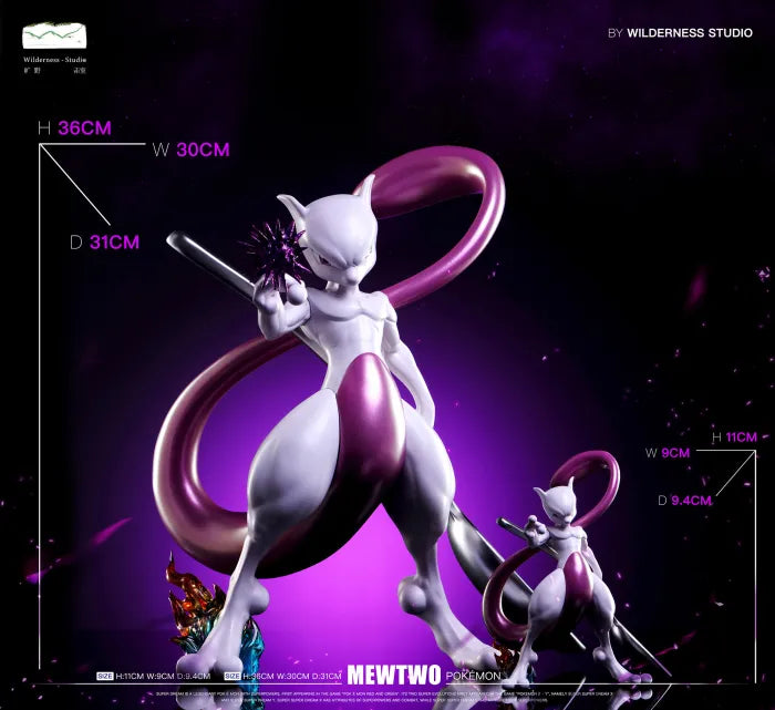 【Pre order】Wilderness Studio 1/20 & 1/6 Pokemon Mewtwo