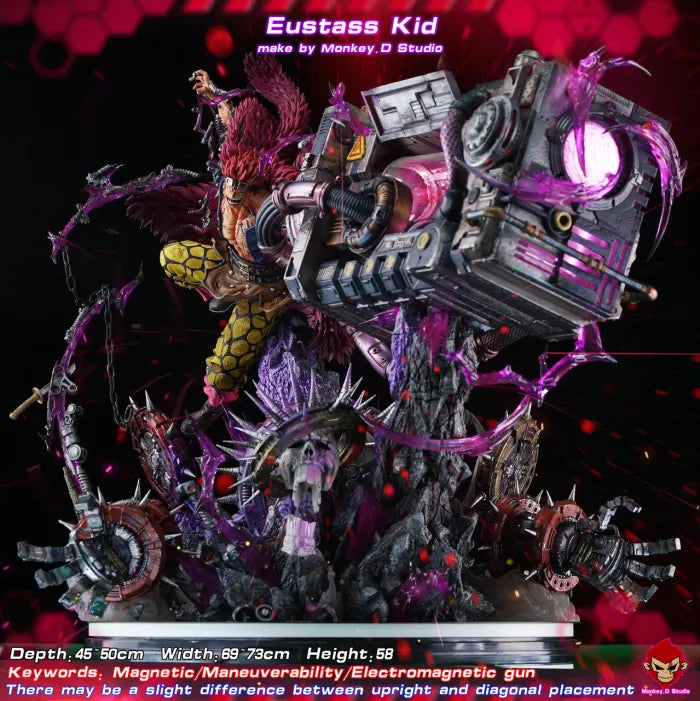 【Pre order】Monkey D Studio 1/6 One Piece Eustass Kid with LED