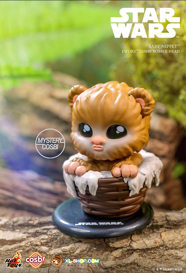 Original Hot Toys Star Wars Ewoks Bobble-Head Cosbi Collection 星球大战 伊沃克人COSBI盲盒迷你人偶