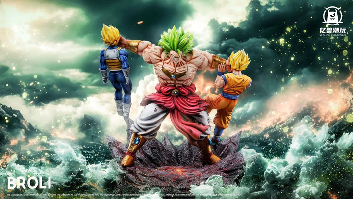 【Pre order】YI SHOU CHAO WAN - Dragon Ball Broli VS Goku Vegeta