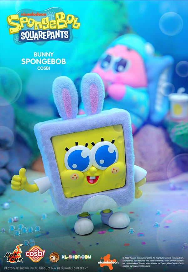 Original HOT TOYS COSBI SpongeBob Squarepants Series Blind Box 海绵宝宝Cosbi盲盒系列