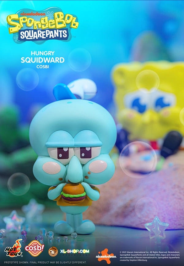 Original HOT TOYS COSBI SpongeBob Squarepants Series Blind Box 海绵宝宝Cosbi盲盒系列