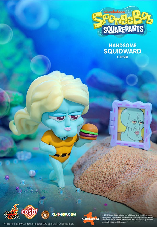 Original HOT TOYS COSBI SpongeBob Squarepants Series Blind Box 海绵宝宝Cosbi盲盒系列