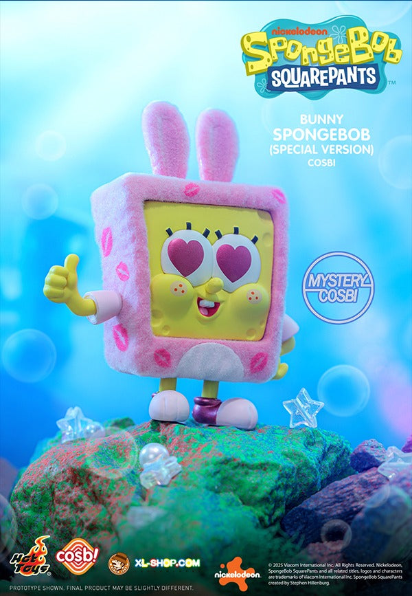 Original HOT TOYS COSBI SpongeBob Squarepants Series Blind Box 海绵宝宝Cosbi盲盒系列