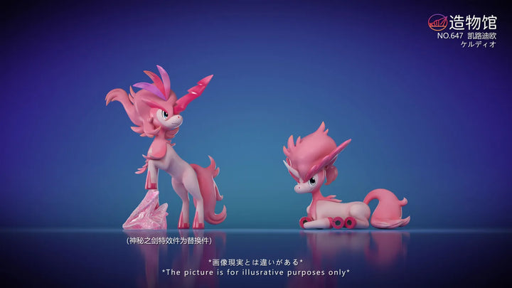 【Pre order】ZaoWu Museum Studio 1/20 Pokemon Keldeo (Two forms)