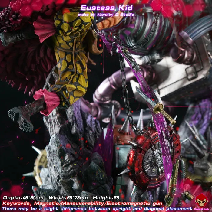 【Pre order】Monkey D Studio 1/6 One Piece Eustass Kid with LED