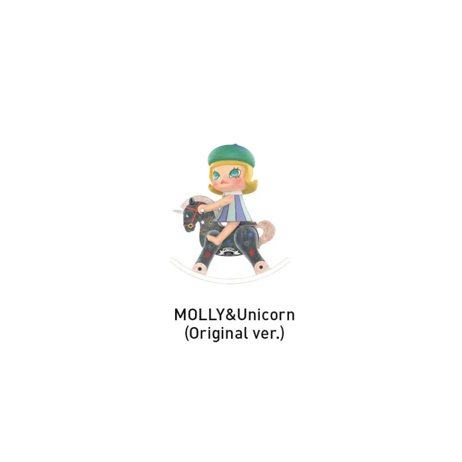 Original POPMART MOLLY Anniversary Statues Classical Retro Series Figures 泡泡玛特MOLLY周年纪念雕塑 古典复古系列人物模型