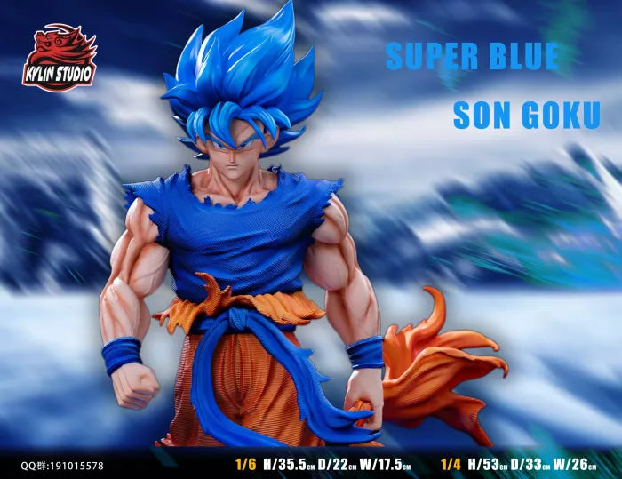 【Pre order】Kylin Studio 1/6 & 1/4 Dragon Ball Super Blue Son Goku