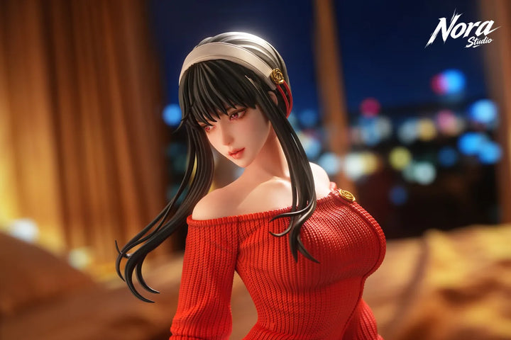 【Pre order】Nora Studio 1/4 Spy x Family Yor Forger Red Sweater Resin Figure