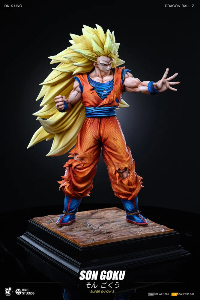 【Pre order】DK Studio x UNO Studio 1/6 & 1/4 Dragon Ball SS3 Son Goku