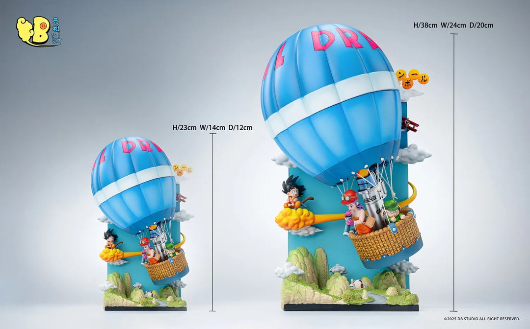 【Pre order】DB Studio - Dragon Ball Hot air balloon death party group