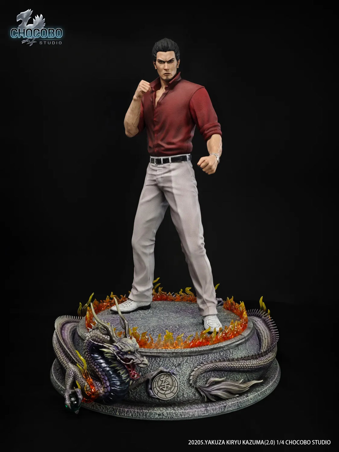 Kurao☆ Pre order】Chocobo Studio 1/4 Yakuza Kiryu Kazuma 2.0 Ver
