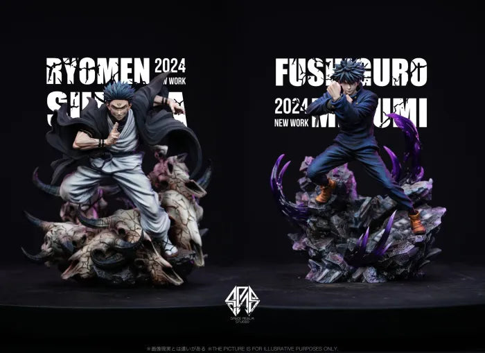 【Pre order】Space Realm Studio 1/6 Jujutsu Kaisen Megumi Fushiguro & Sukuna Makora