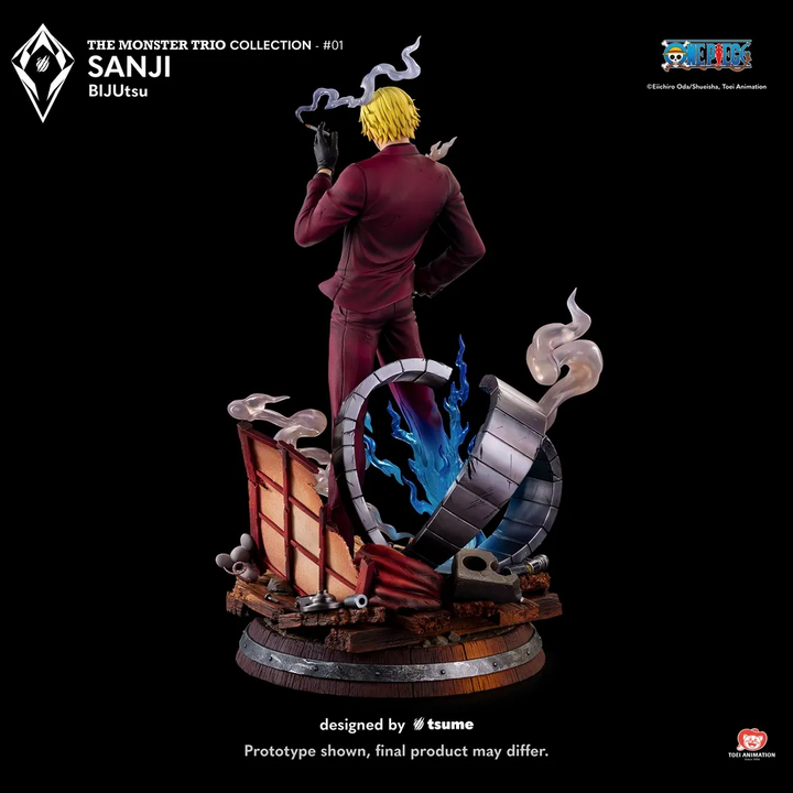 【Pre order】Tsume Studio 1/4 The Monster Trio Collection One Piece Sanji