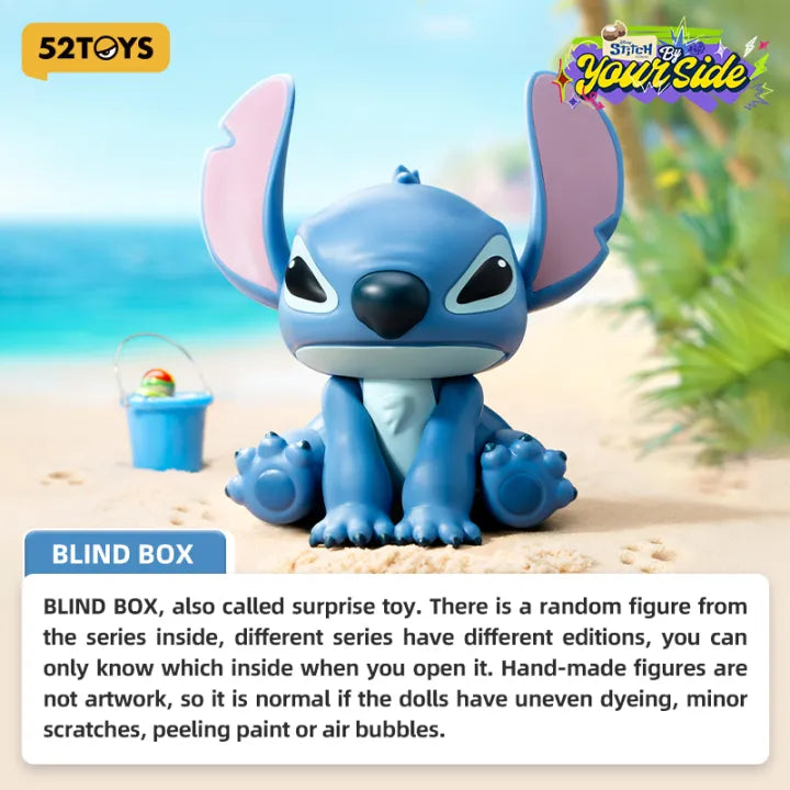 52TOYS Disney Stitch By Your Side Series Blind Box Figure Toy 52TOYS 史迪奇在身邊 發條可動 系列盲盒