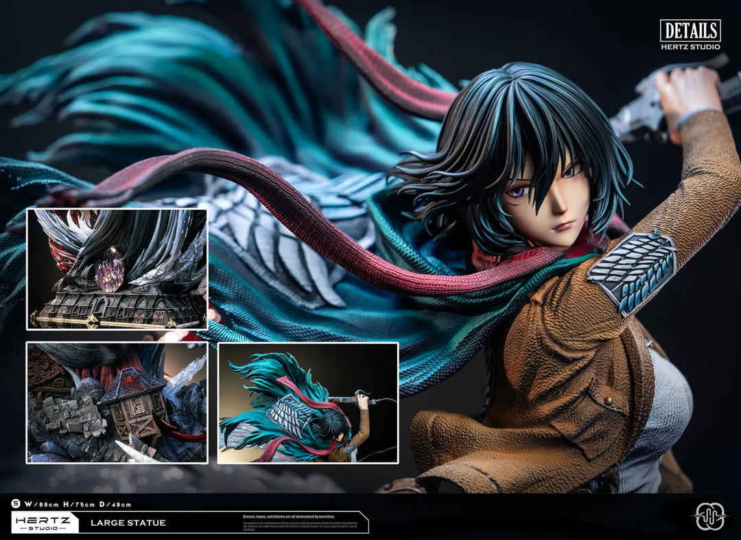 Pre order】Hertz Studio - Attack on Titan Mikasa Ackerman VS Pre order】Hertz Studio - Attack on Titan Mikasa Ackerman VS