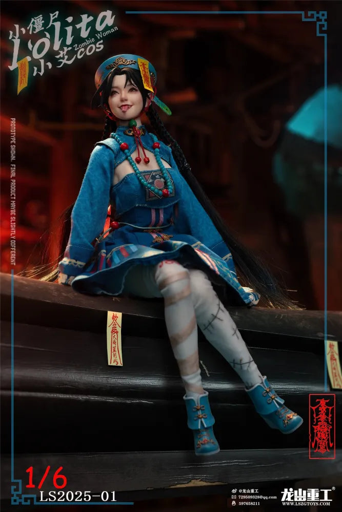 【Pre order】Long Shan Jin Shu Studio 1/6 Olita Little Zombie Lolita (Xiao Ai cosplayer uniform) LS2025-01-A & LS2025-01-B (Copyright)