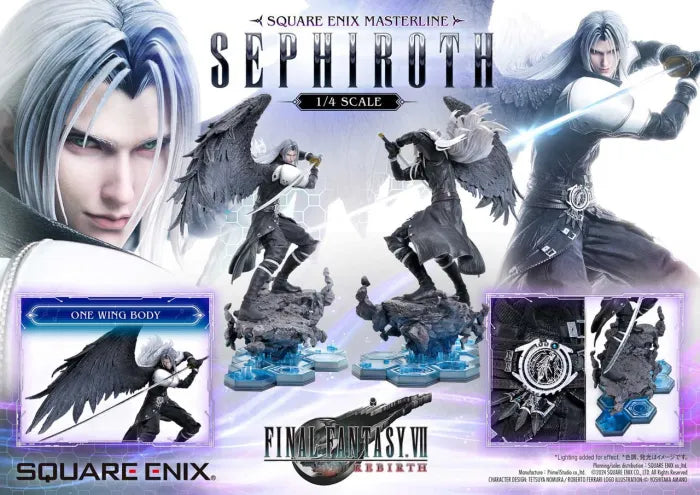 【Pre order】Prime 1 Studio 1/4 Final Fantasy VII Rebirth Cloud & Sephiroth (Copyright)