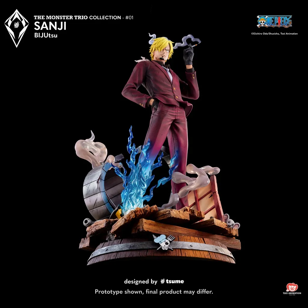 【Pre order】Tsume Studio 1/4 The Monster Trio Collection One Piece Sanji