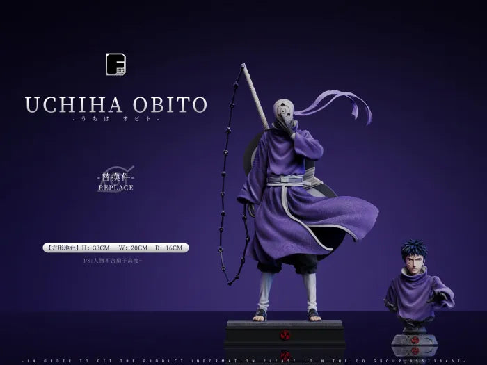 【Pre order】Dream Fly Studio 1/6 & 1/1 Bust Naruto Uchiha Obito