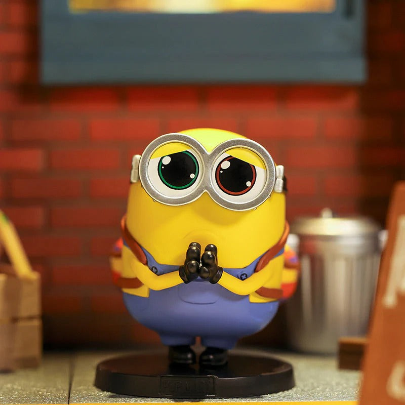 Original POPMART Minions The Rise of Gru Series Blind Box 泡泡玛特小黄人大眼萌2系列确认款盲盒