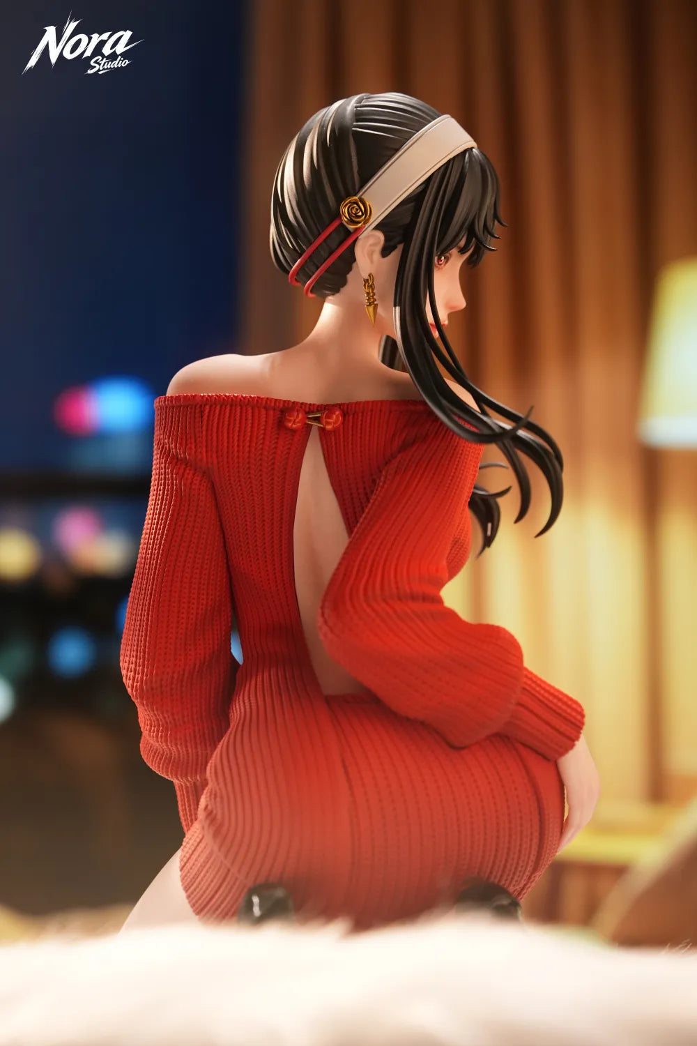 【Pre order】Nora Studio 1/4 Spy x Family Yor Forger Red Sweater Resin Figure