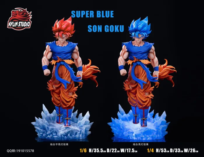 【Pre order】Kylin Studio 1/6 & 1/4 Dragon Ball Super Blue Son Goku