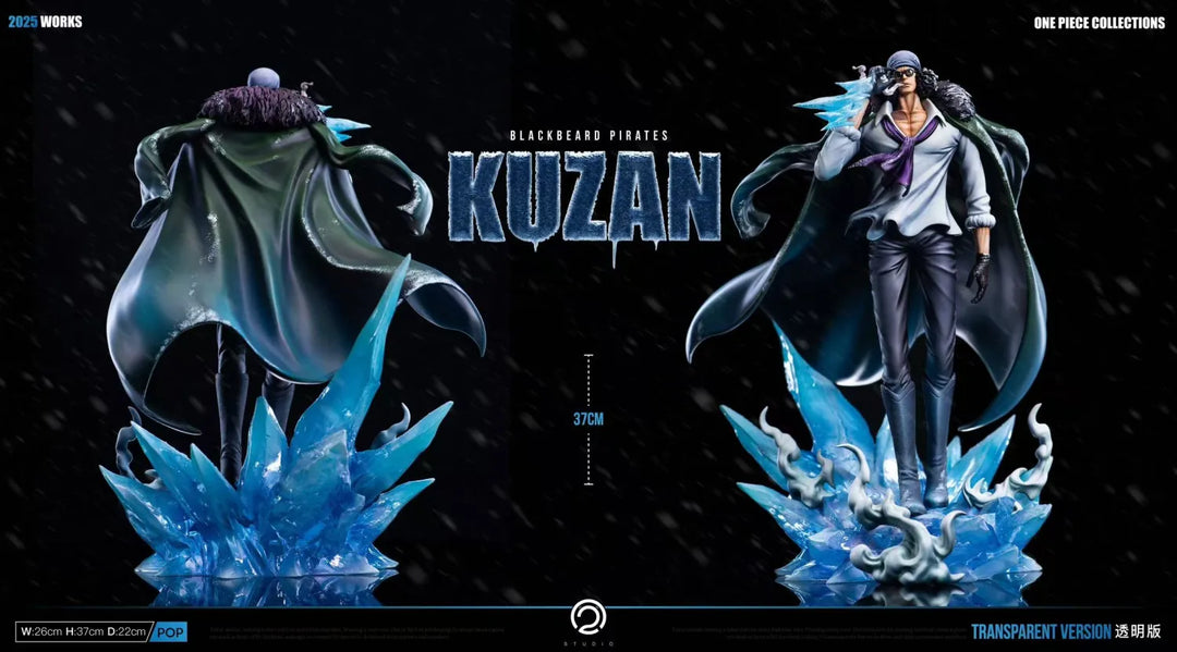 【THE MOZZ】THE MOZZ Darkers Collar one-piece Pre order】C2 Studio - One Piece Blackbeard Pirates Kuzan