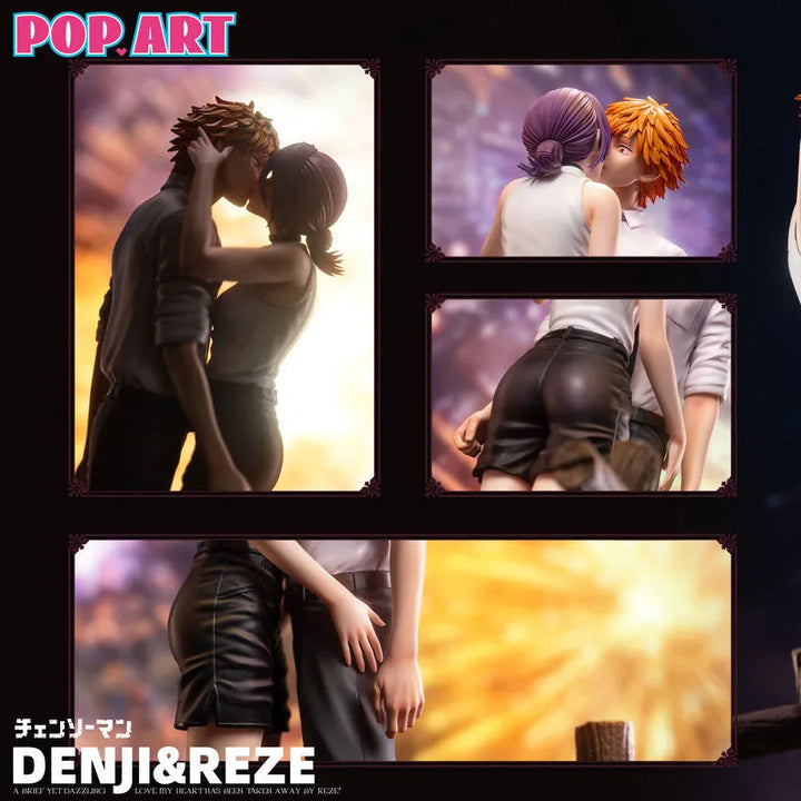 【Pre order】POP ART Studio 1/6 Chainsaw Man Denji & Reze Sweet Kiss