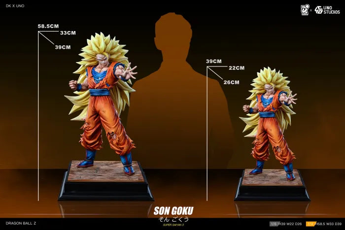 ピース DK x UNO-Studio 孫悟空 Pre order】DK Studio x UNO Studio 1/6 & 1/4 Dragon Ball SS3