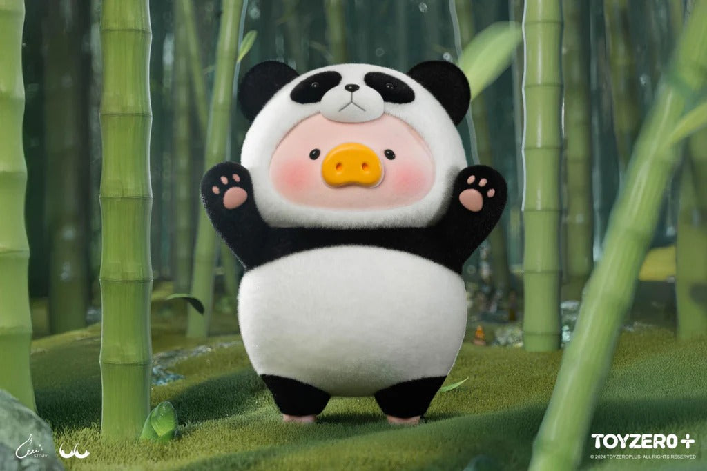 Original TOYZERO+ LuLu the Piggy - XL PANDA LULU 罐头猪XL熊猫