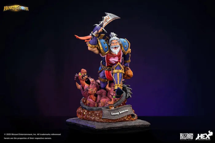 【Pre order】 HEX Collectibles Studio 1/10 & 1/6 Hearthstone Leeroy Jenkins (Copyright)