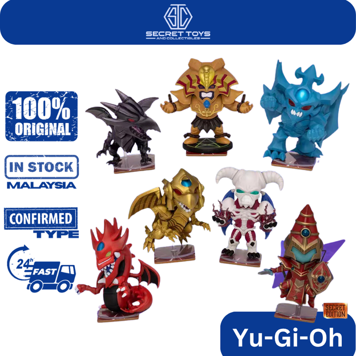 Beast Kingdom Yu-Gi-Oh! Series 2 Blind Box Figurine – Anime Collectible Cartoon Display Toy Gift