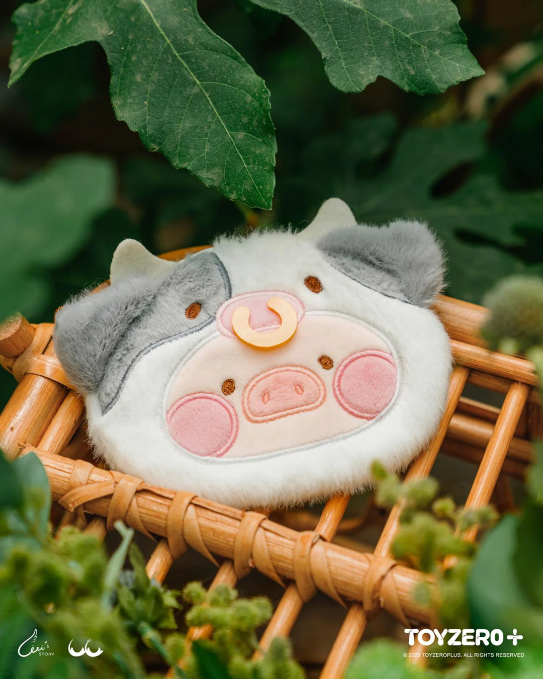 Original TOYZERO+ LuLu the Piggy Animal Party - Plush Pouch Blind Box 罐头猪LULU动物派对毛绒随身包盲盒可爱挂件潮玩礼物