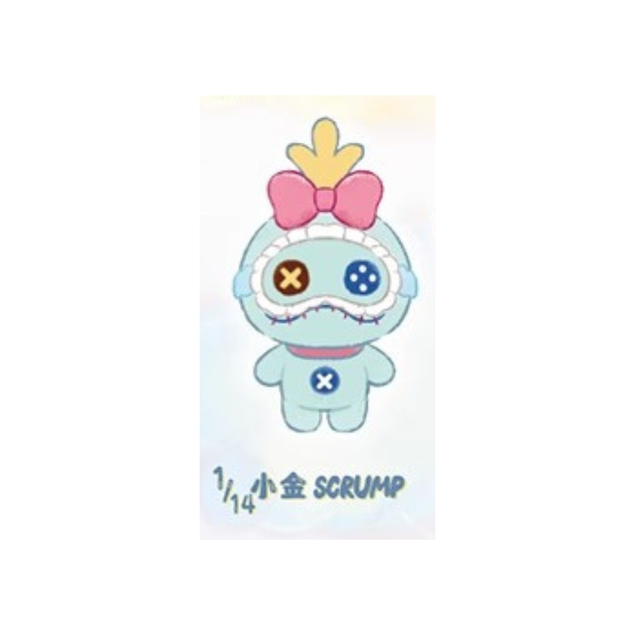 Original TOPTOY Disney Squinting Sleepwear Series Plush Pendant Blind Box 迪士尼眯眯眼睡衣系列毛绒挂件盲盒米奇朱迪可爱公仔礼物
