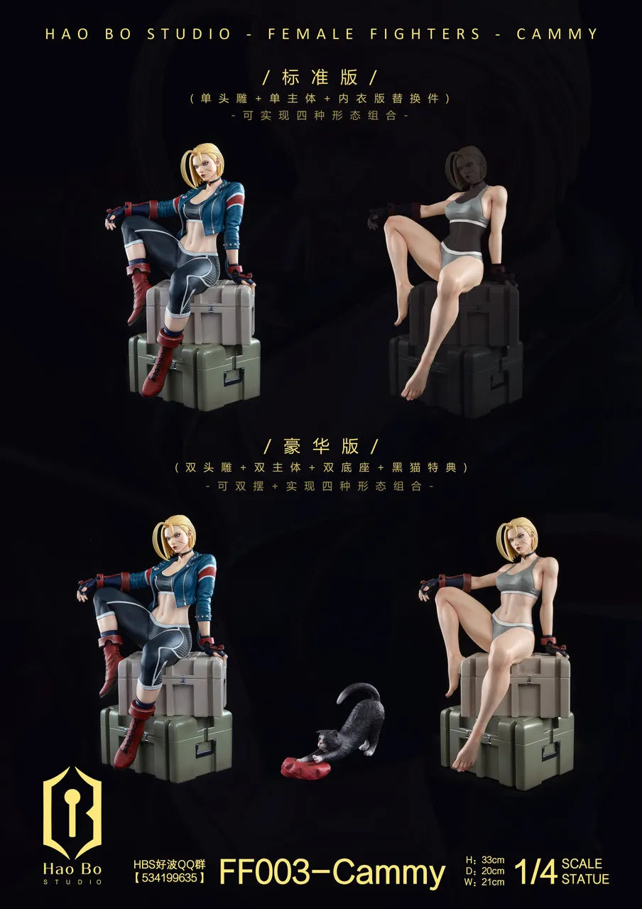 【Pre order】 Hao Bo Studio 1/4 Female fighter FF003 Cammy