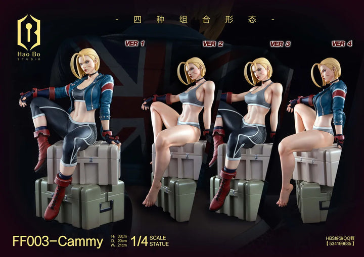 【Pre order】 Hao Bo Studio 1/4 Female fighter FF003 Cammy