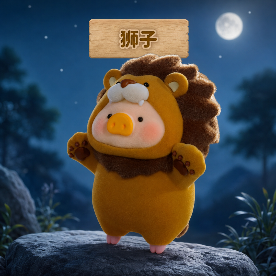Original Toyzeroplus Lulu The Piggy Animal Party 2nd Generation 罐头猪LuLu动物派对2代盲盒二代手办公仔