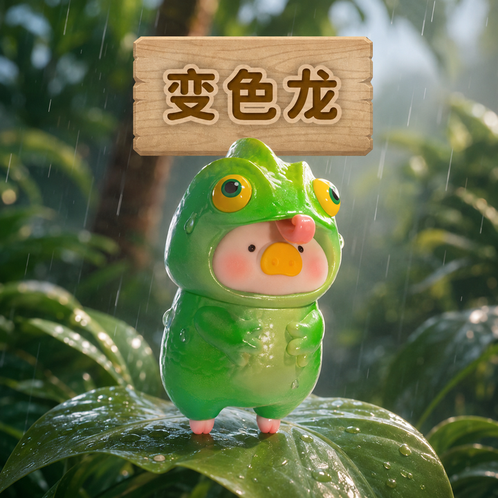 Original Toyzeroplus Lulu The Piggy Animal Party 2nd Generation 罐头猪LuLu动物派对2代盲盒二代手办公仔