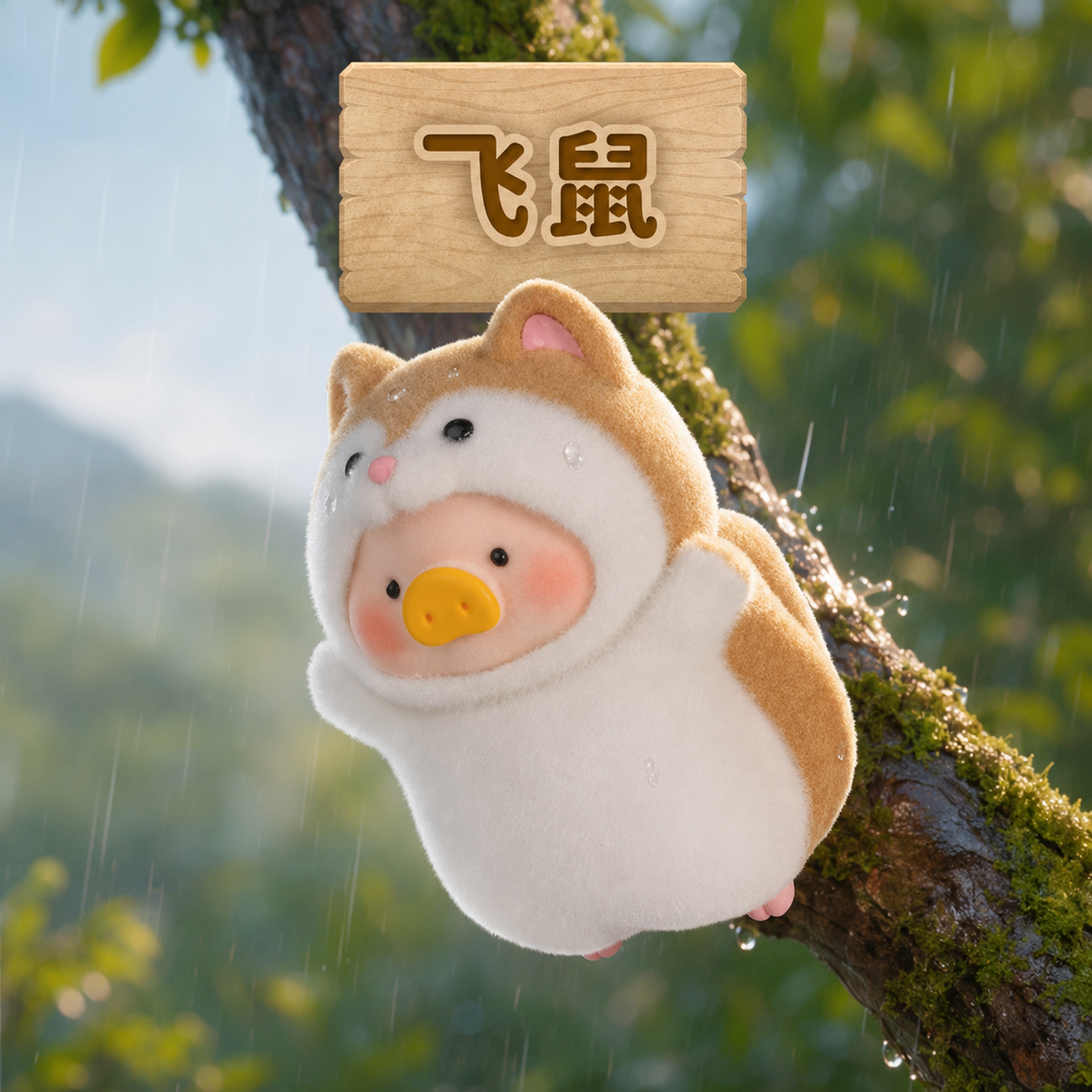 Original Toyzeroplus Lulu The Piggy Animal Party 2nd Generation 罐头猪LuLu动物派对2代盲盒二代手办公仔
