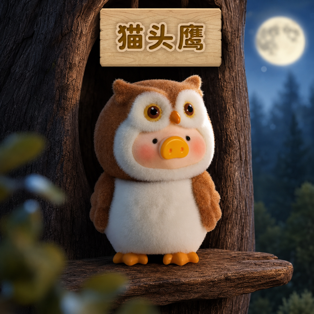 Original Toyzeroplus Lulu The Piggy Animal Party 2nd Generation 罐头猪LuLu动物派对2代盲盒二代手办公仔