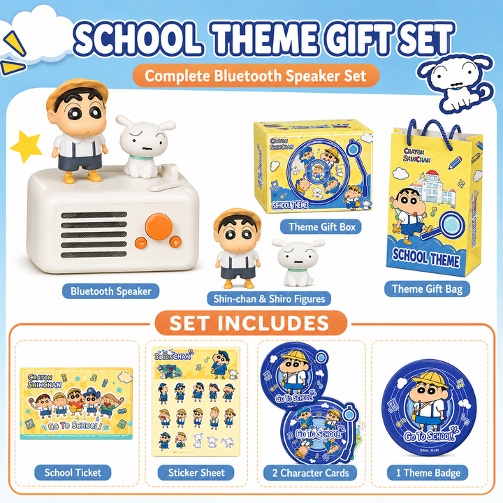 🎵 CRAYON SHIN-CHAN BLUETOOTH SPEAKER 蜡笔小新蓝牙音箱创意生日礼物送女朋友