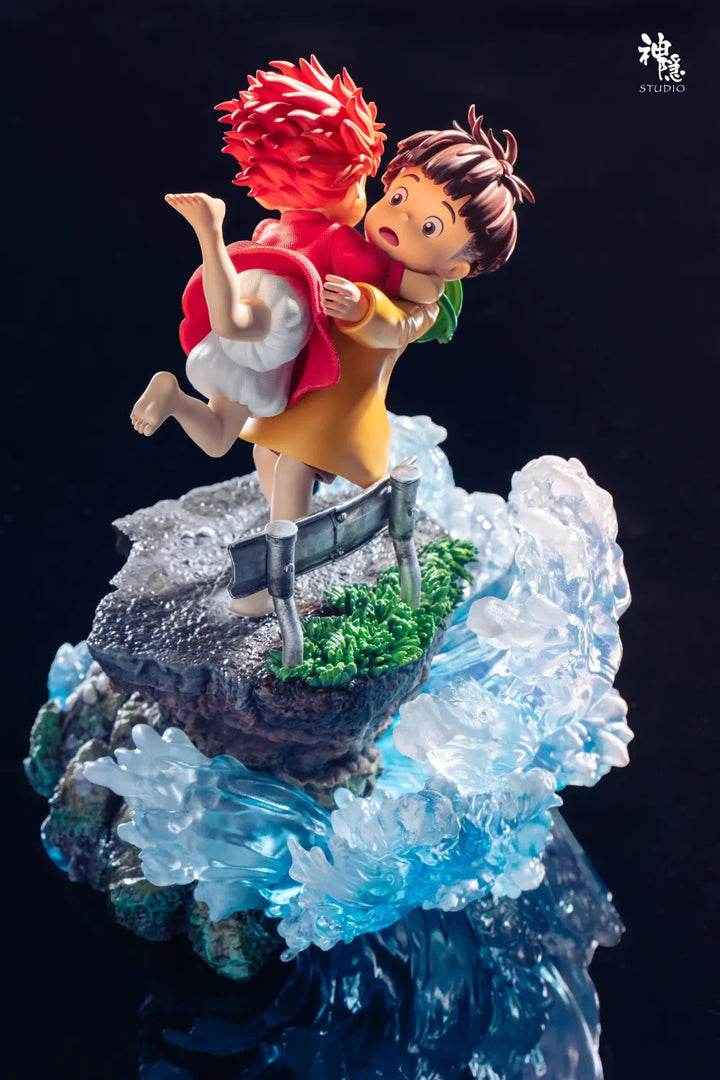 【Pre order】ShenYin Studio - Ponyo on the Cliff Ponyo & Sōsuke