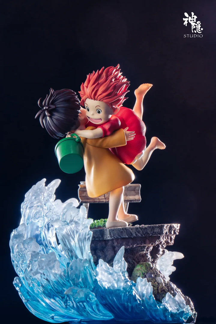 【Pre order】ShenYin Studio - Ponyo on the Cliff Ponyo & Sōsuke