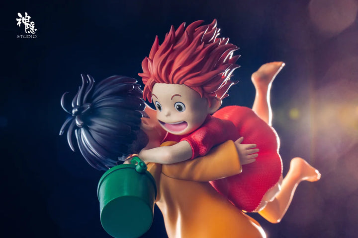 【Pre order】ShenYin Studio - Ponyo on the Cliff Ponyo & Sōsuke