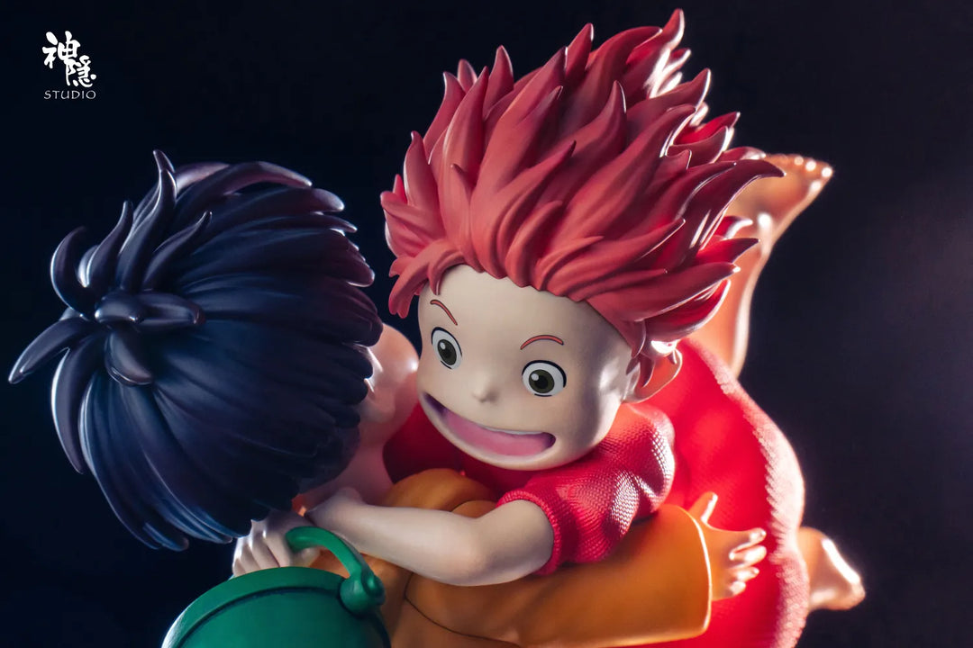 【Pre order】ShenYin Studio - Ponyo on the Cliff Ponyo & Sōsuke