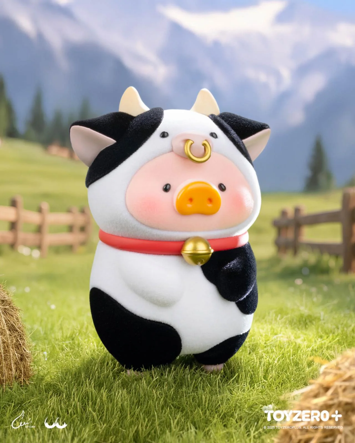 Original Toyzero+ LuLu the Piggy Animal Party Series Blind Box 罐头猪LuLu猪动物派对系列盲盒手办公仔可爱桌面车载摆件女生礼物