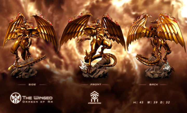 【Pre order】Aftershock Studio Yu-Gi-Oh! The Winged Dragon of Ra & Marik Ishtar